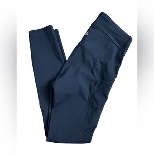Lululemon Power Thru High Rise Tight 25" True Navy Size 4